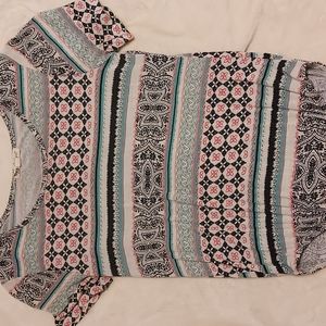 Cute Pink & Teal Body Suit